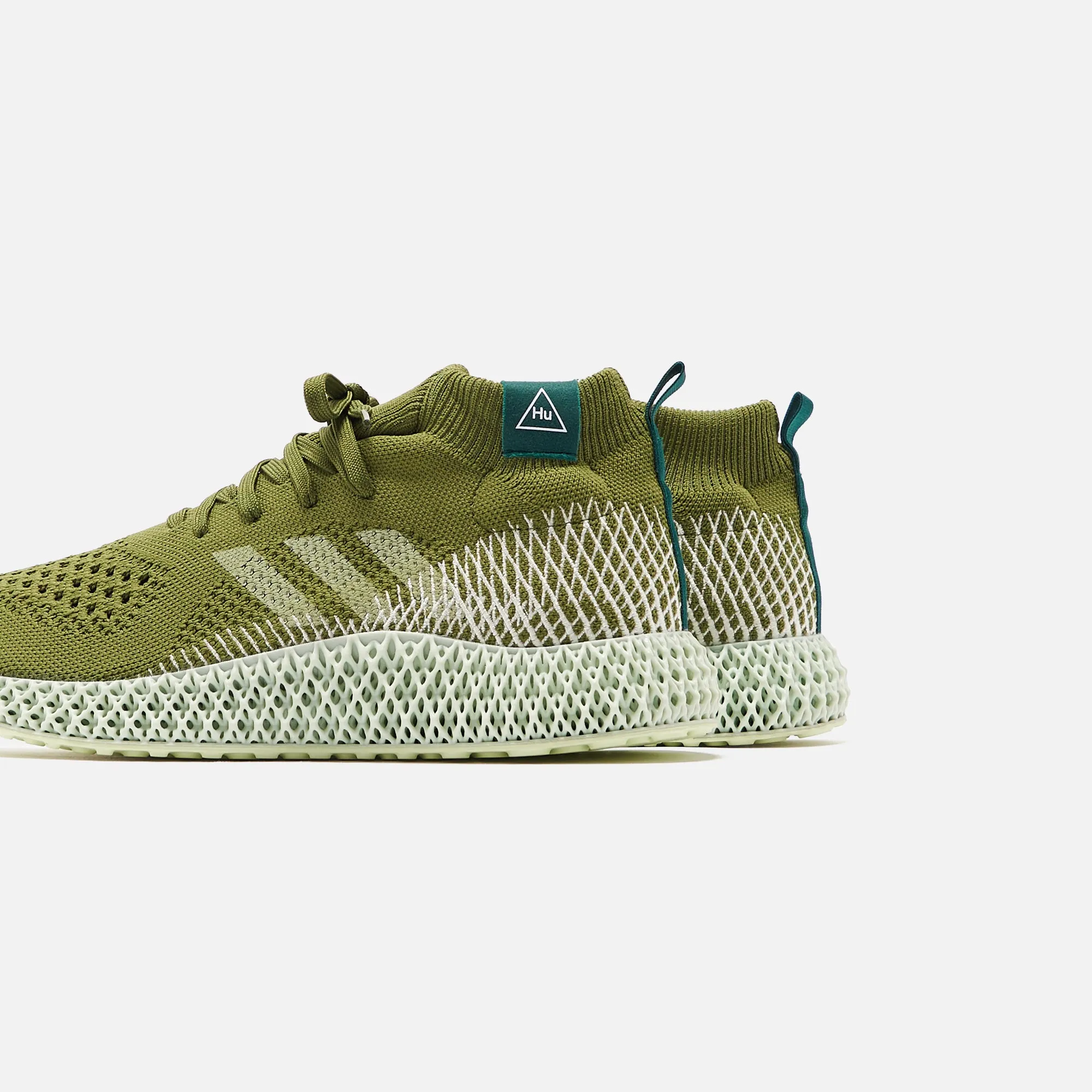 adidas x Pharrell Williams 4D Runner Mid - Green