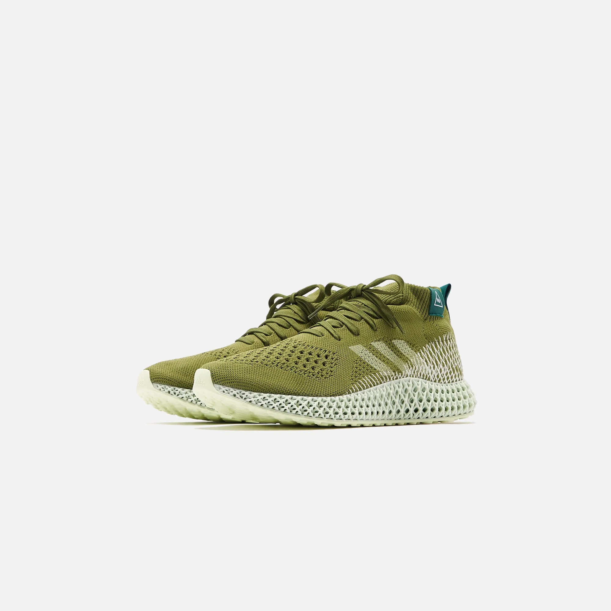 adidas x Pharrell Williams 4D Runner Mid - Green