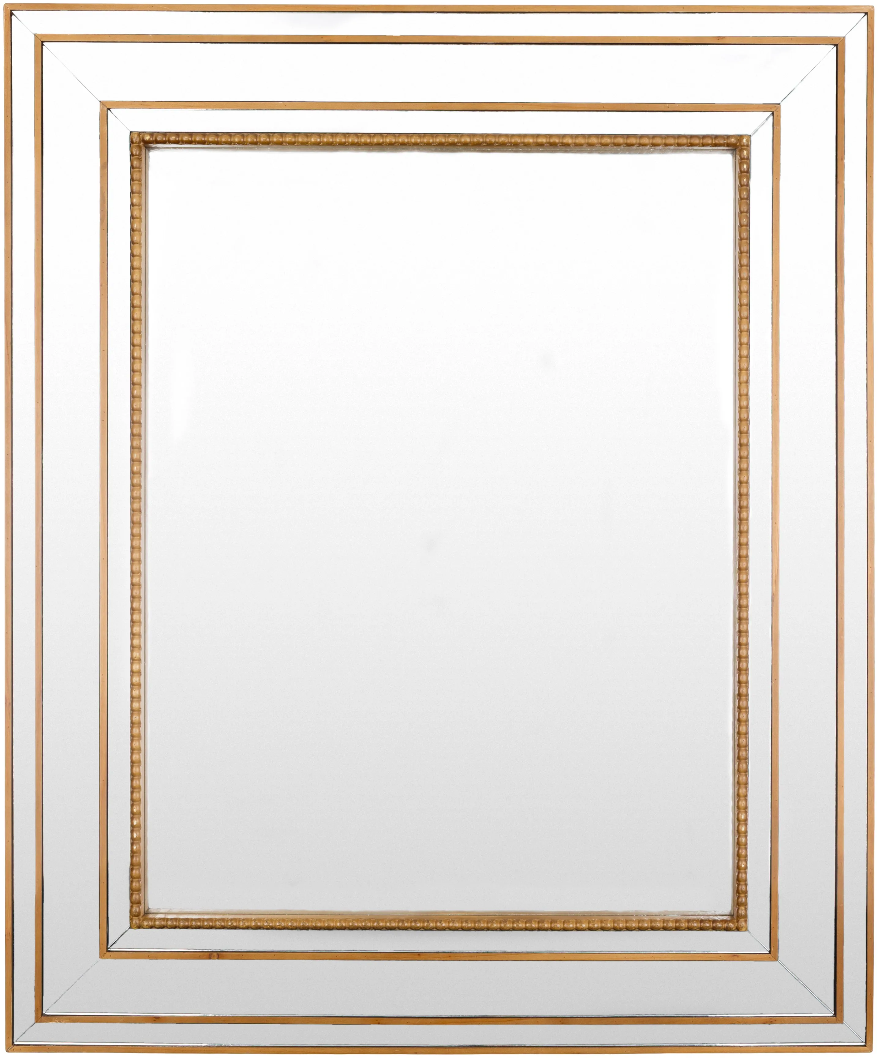 Aditi Gold Mirror 3'0"H x 2'6"W