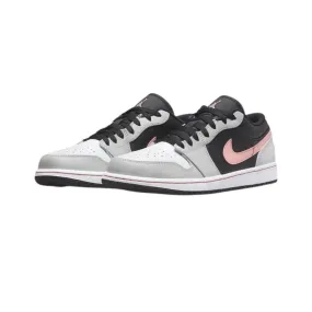 Air Jordan 1 Low Cool Grey Black Crimson