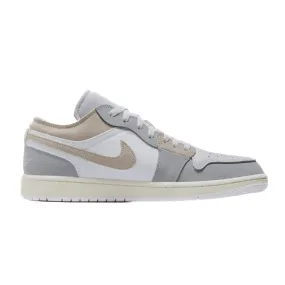 Air Jordan 1 Low SE Craft Inside Out Tech Grey Light Orewood Brown White Sail