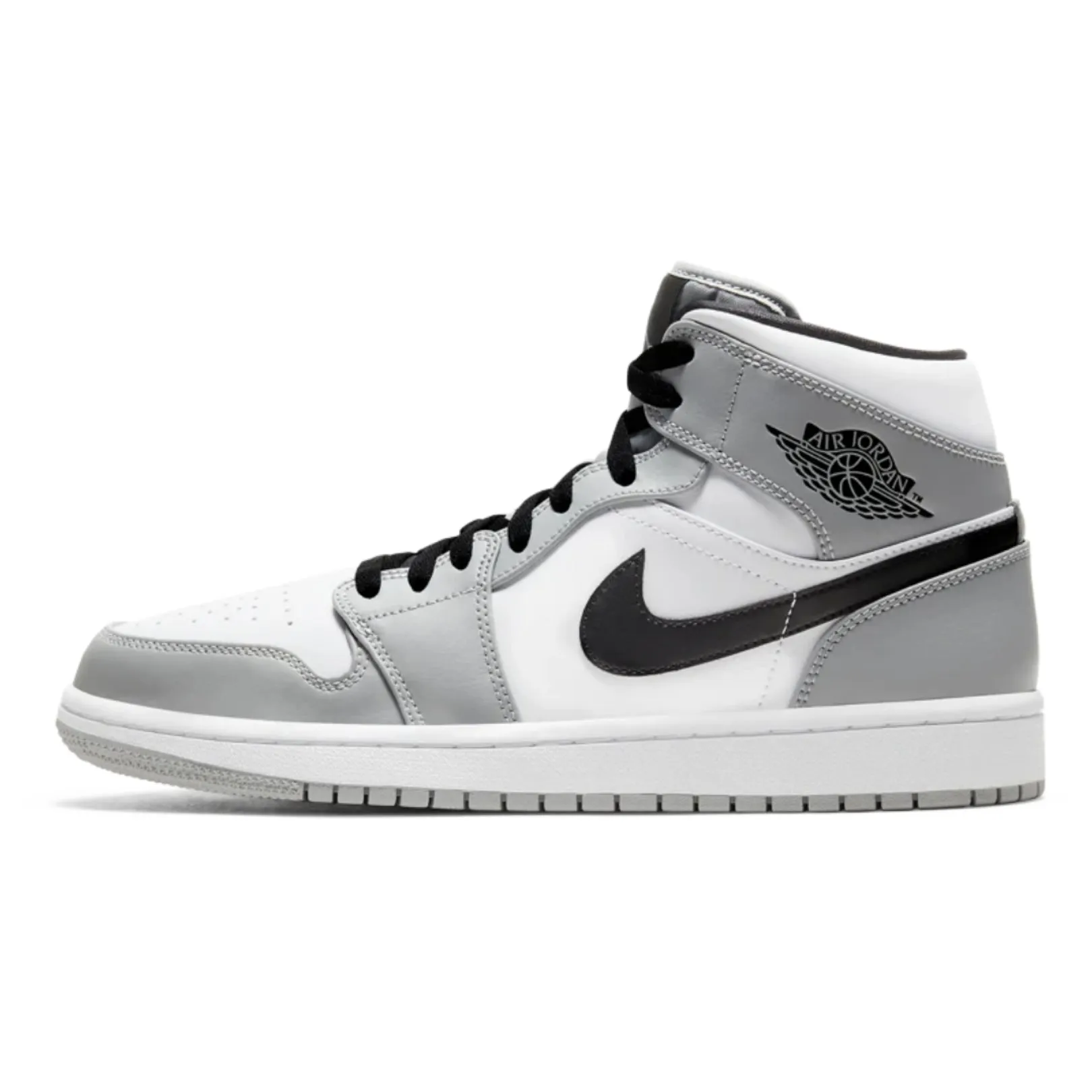 Air Jordan 1 Mid Light Smoke Grey