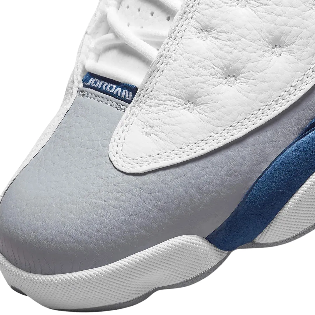 Air Jordan 13 White French Blue Light Steel Grey