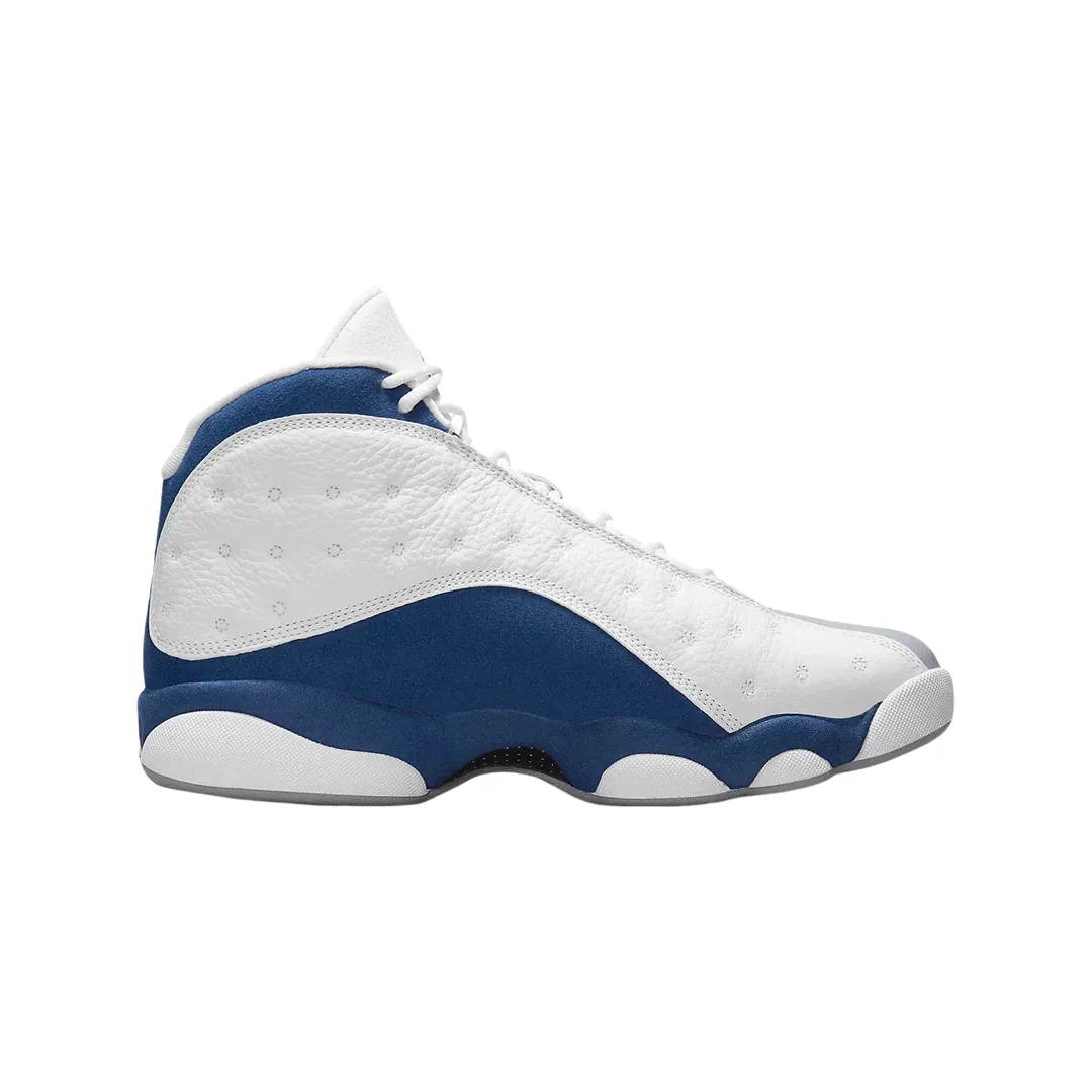 Air Jordan 13 White French Blue Light Steel Grey