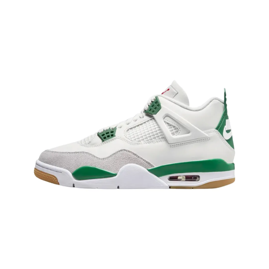 Air Jordan 4 Retro SB Sail Pine Green Neutral Grey White