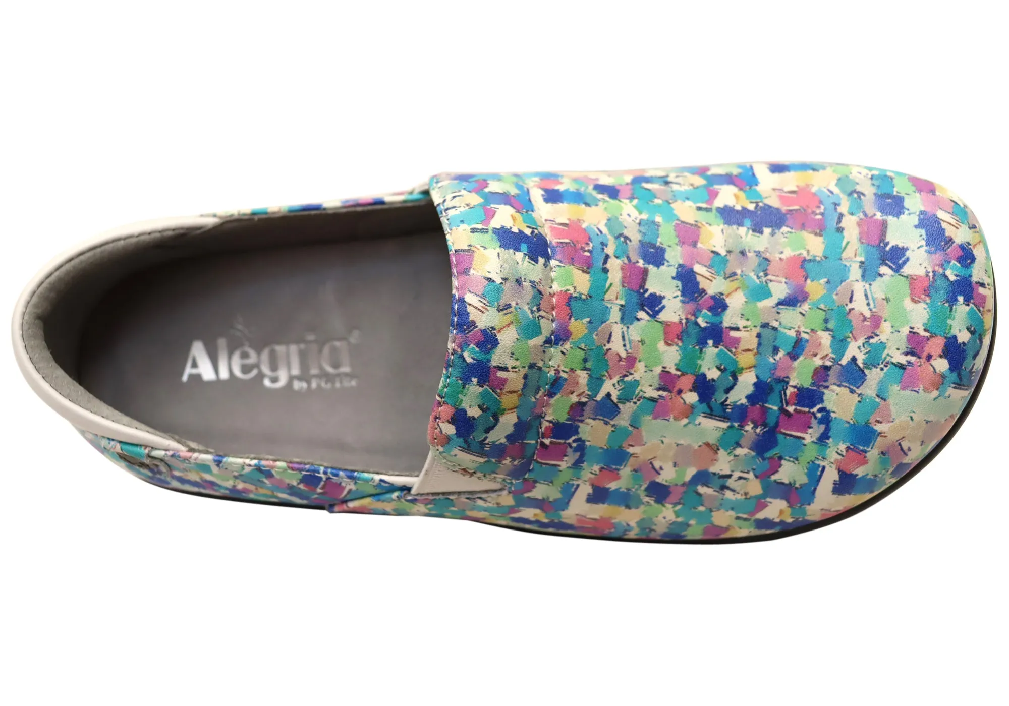 Alegria Keli Womens Comfortable Leather Professional Slip On Shoes