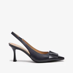 Aquilia | Women's leather sling back décolleté