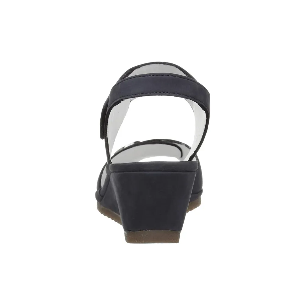 Ara Clara Ocean Nubuck Wedge Sandal (Women's)