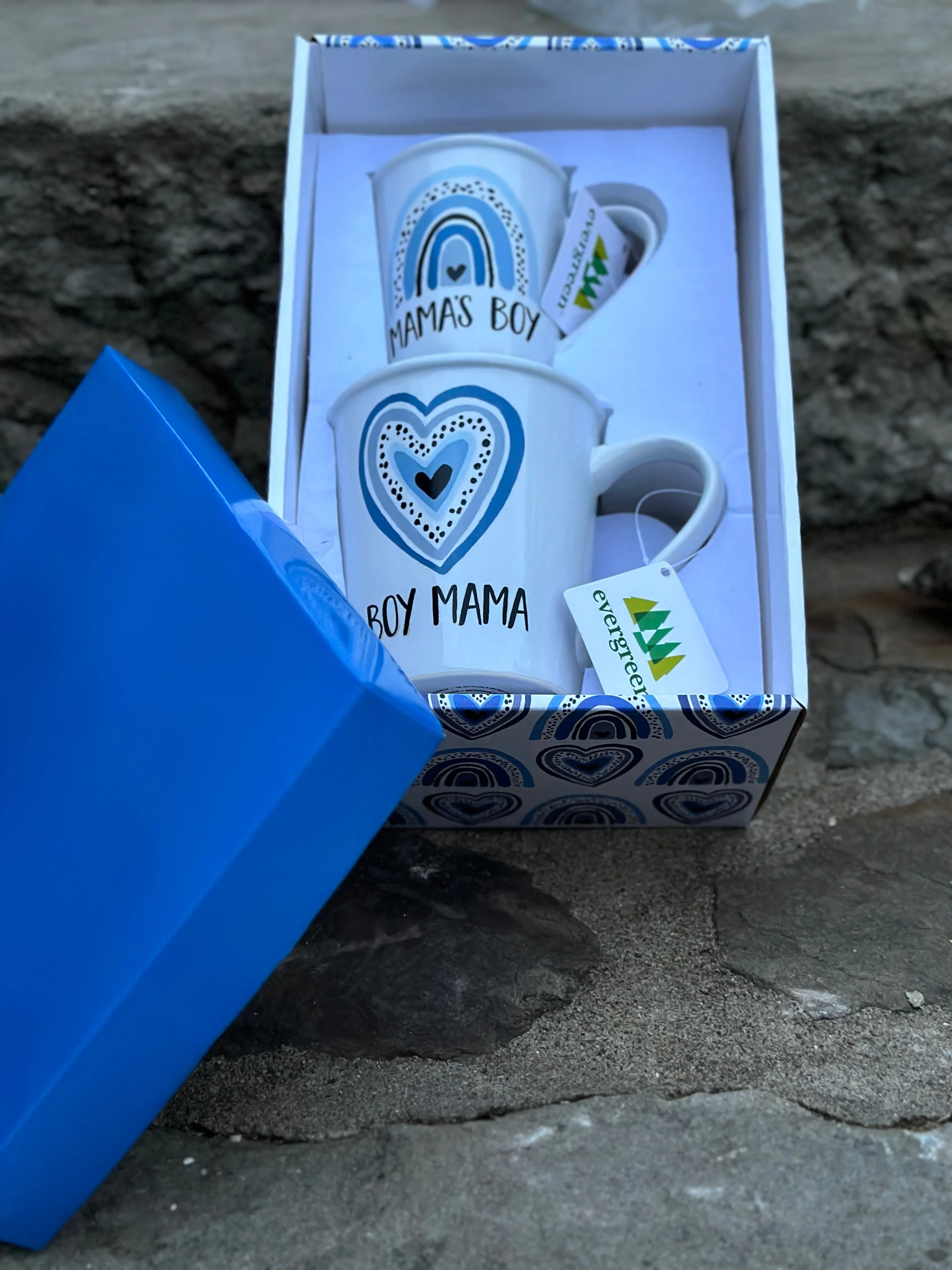 Boy Mom Ceramic Cup Set