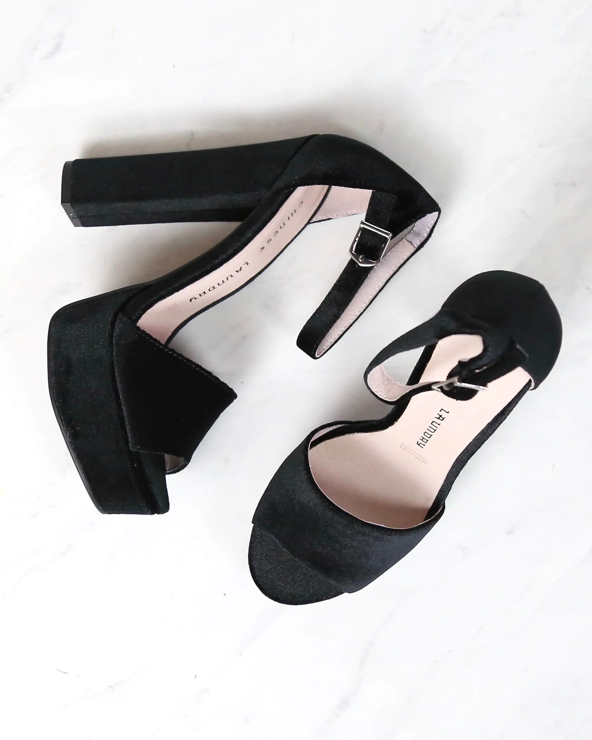 Chinese Laundry - Ace Velvet Platform Heel in More Colors