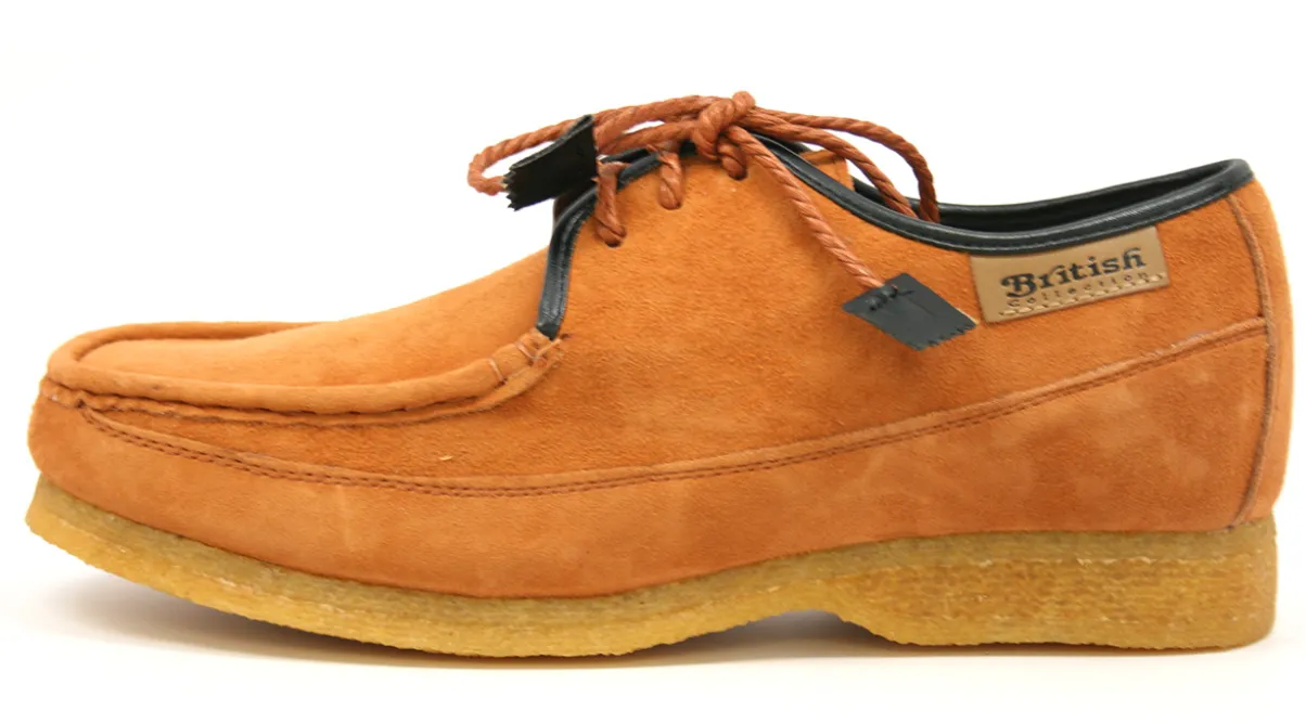 Crown Suede Lace-Up Shoe by The British Collection: Timeless Style and Comfort