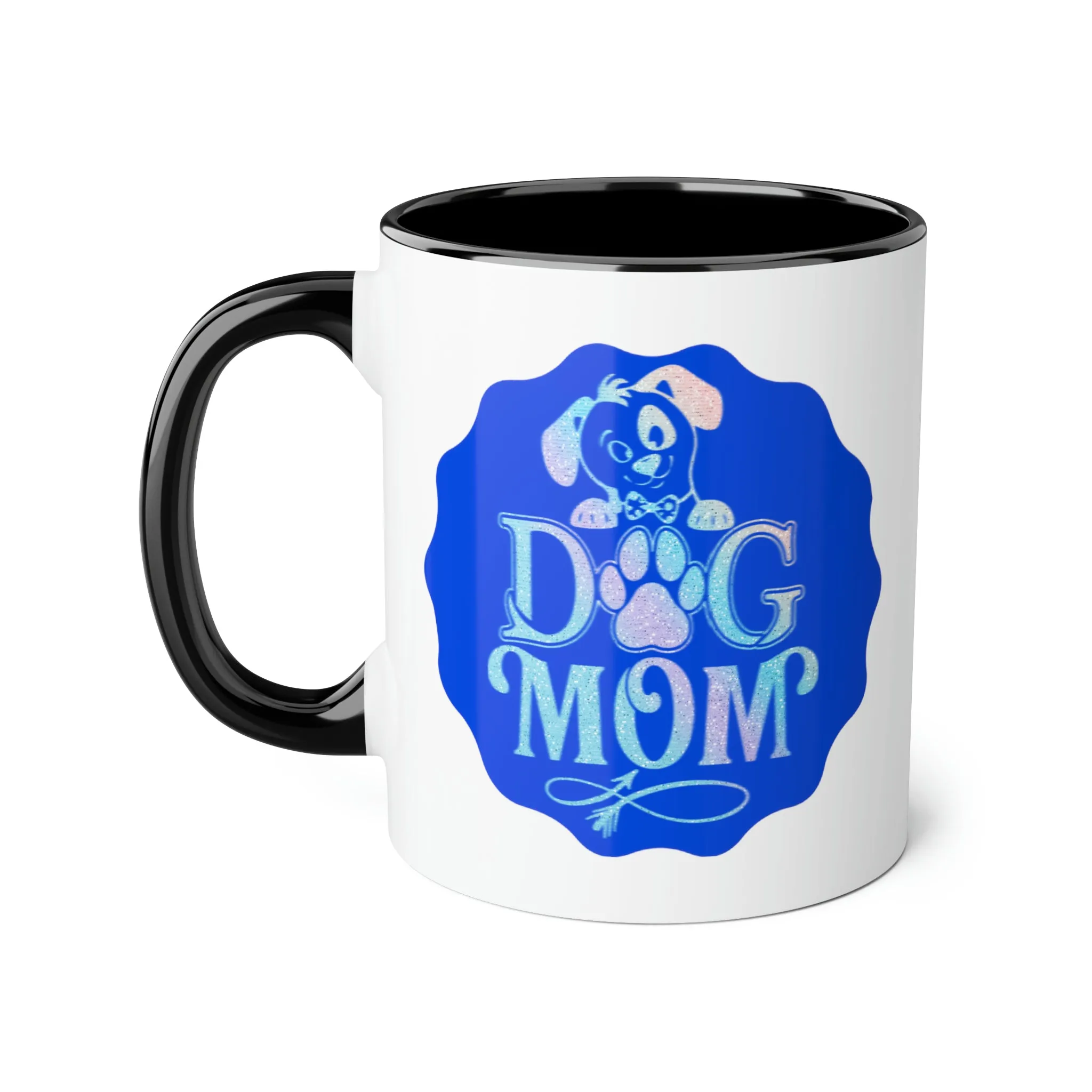 Dog Mom Accent Mugs, 11oz