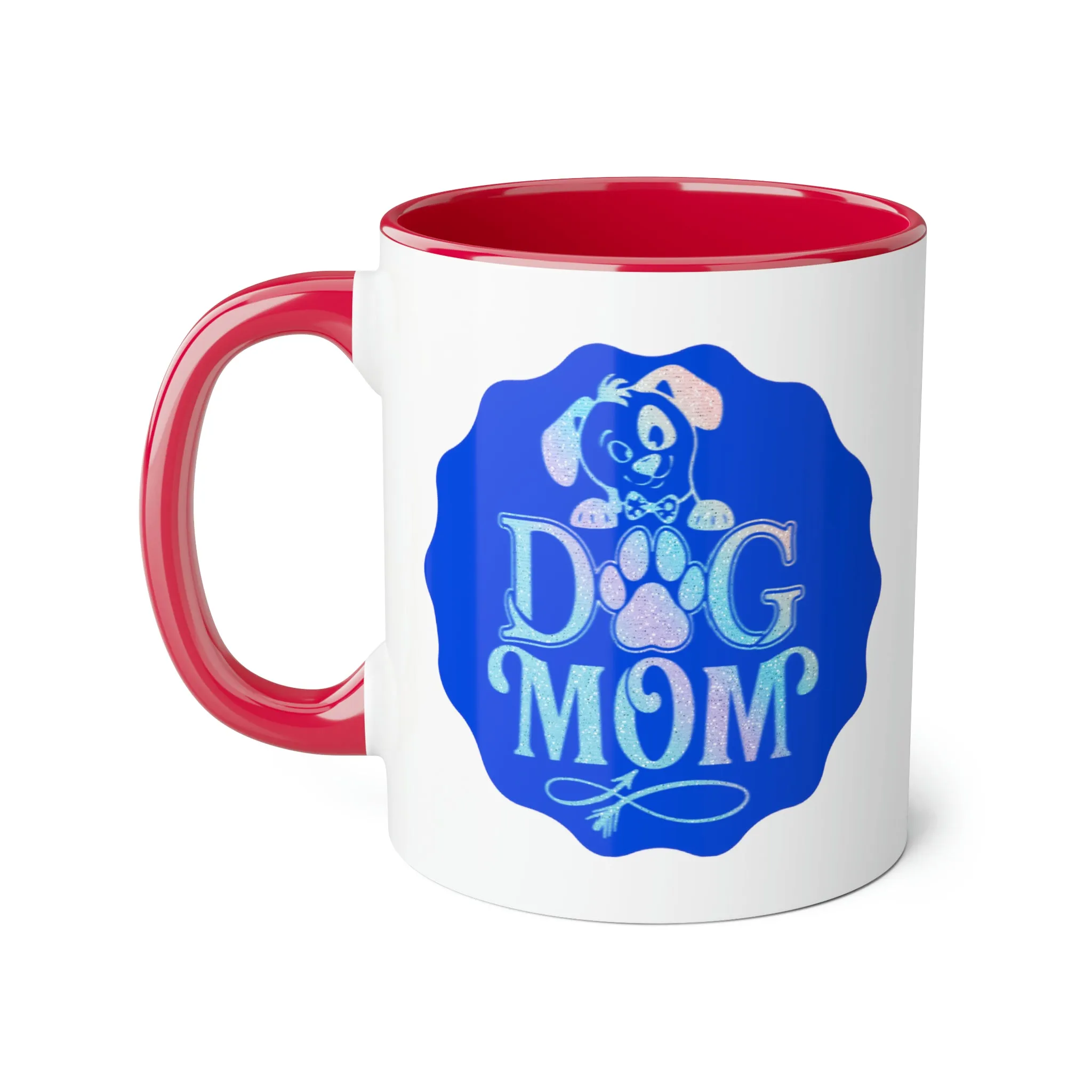 Dog Mom Accent Mugs, 11oz