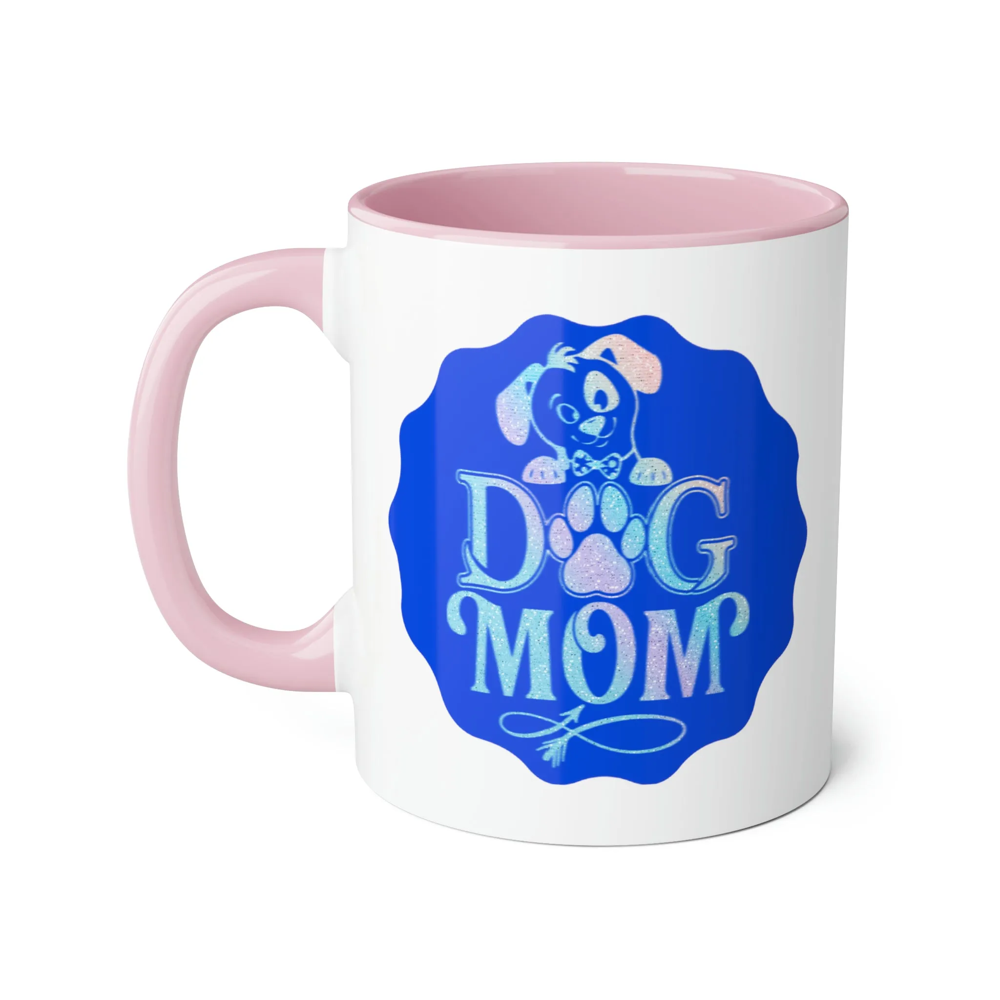 Dog Mom Accent Mugs, 11oz