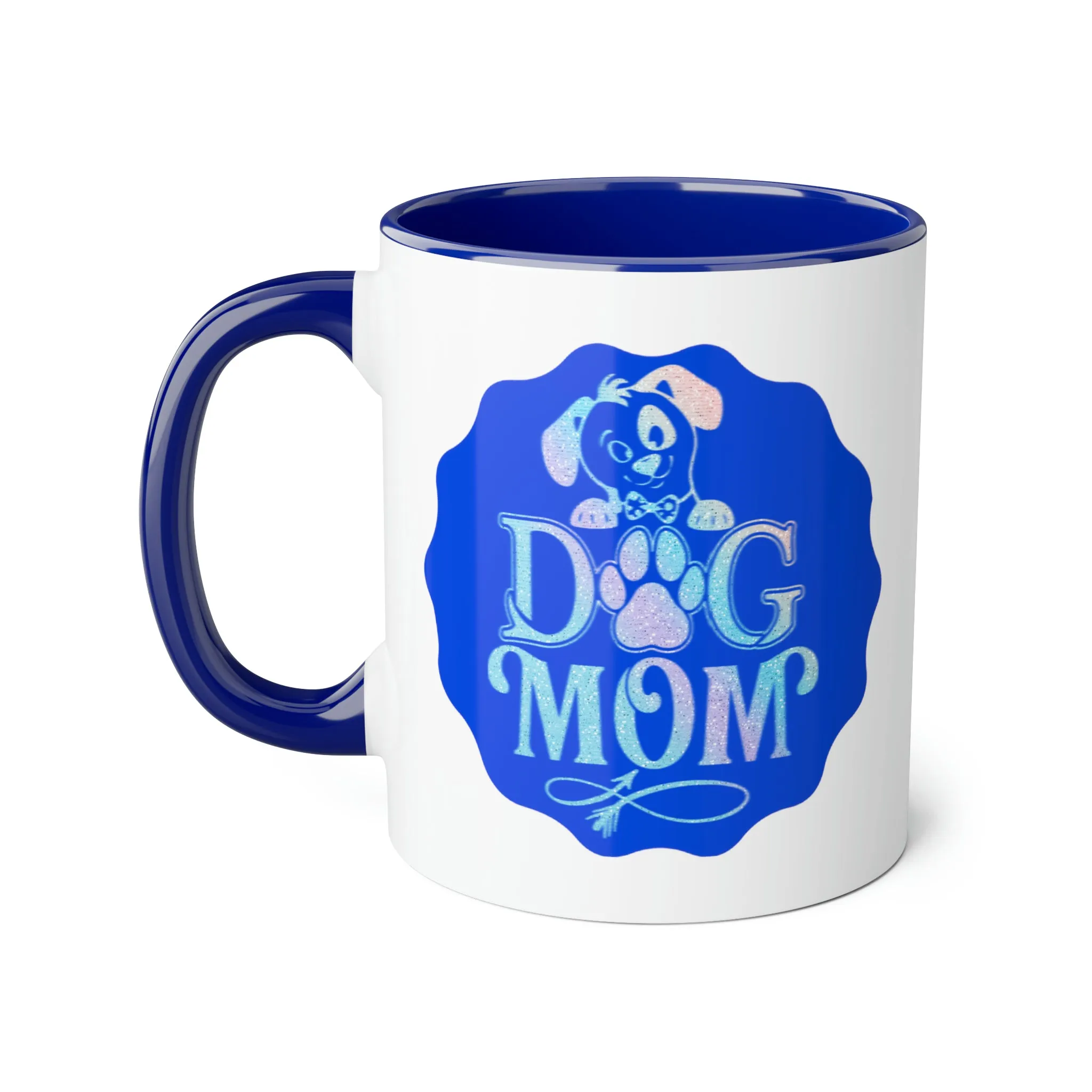 Dog Mom Accent Mugs, 11oz