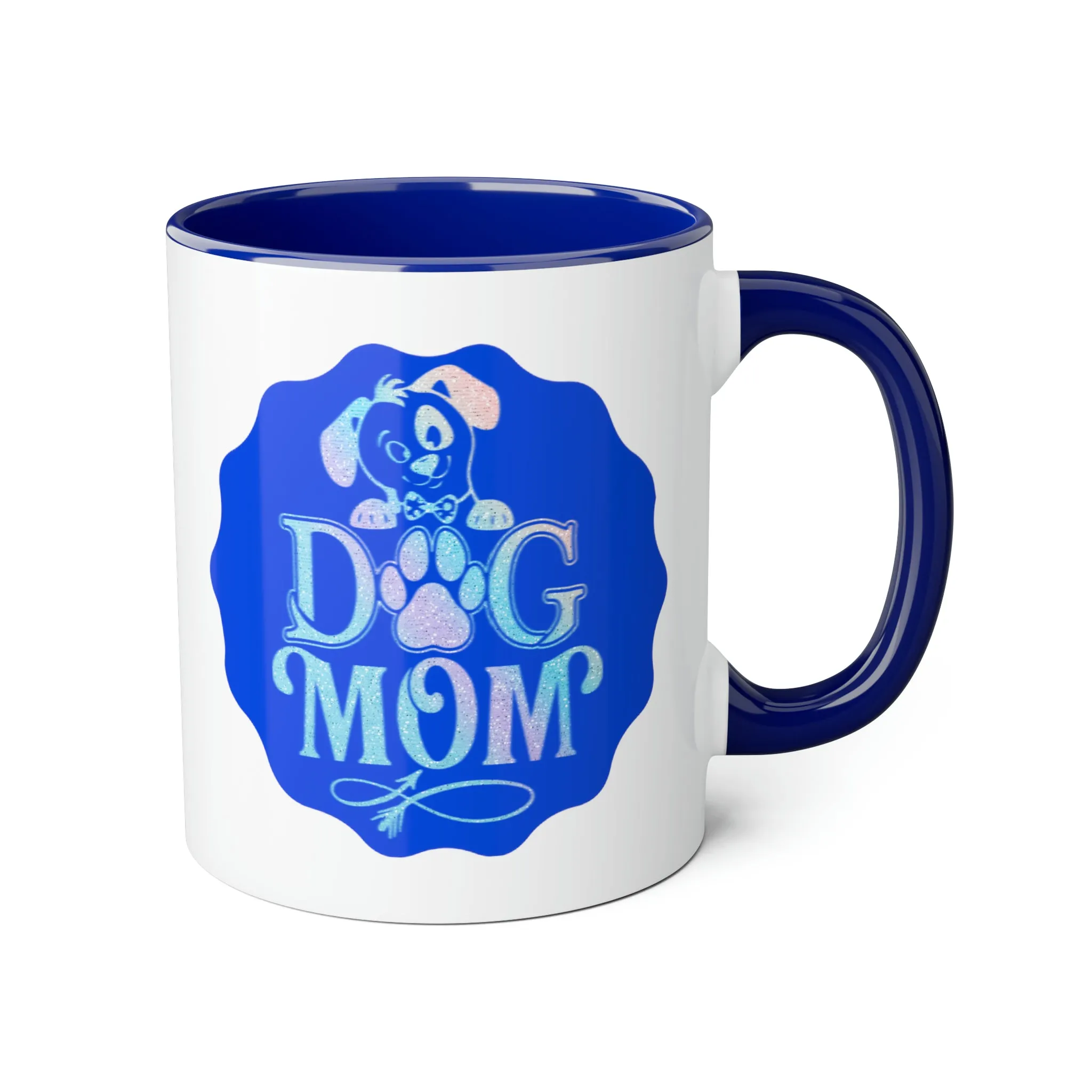 Dog Mom Accent Mugs, 11oz