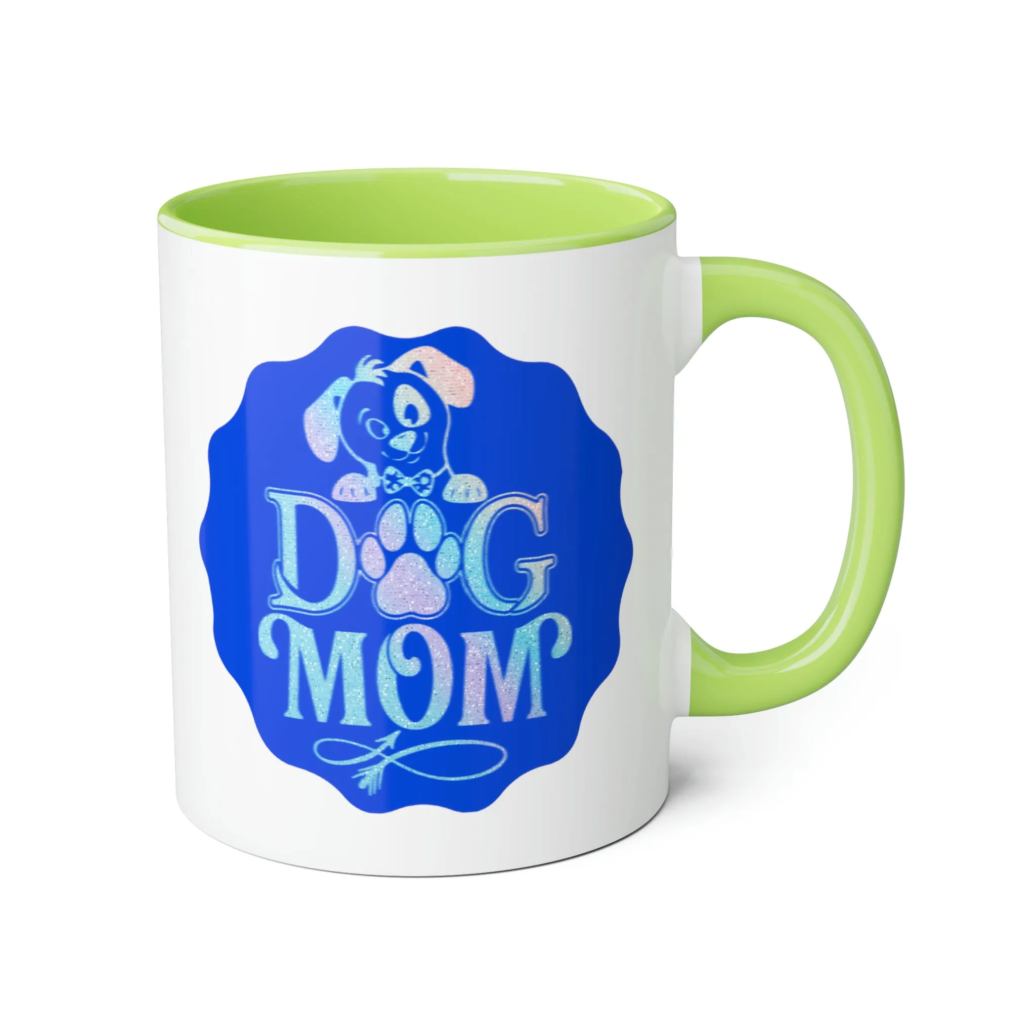 Dog Mom Accent Mugs, 11oz