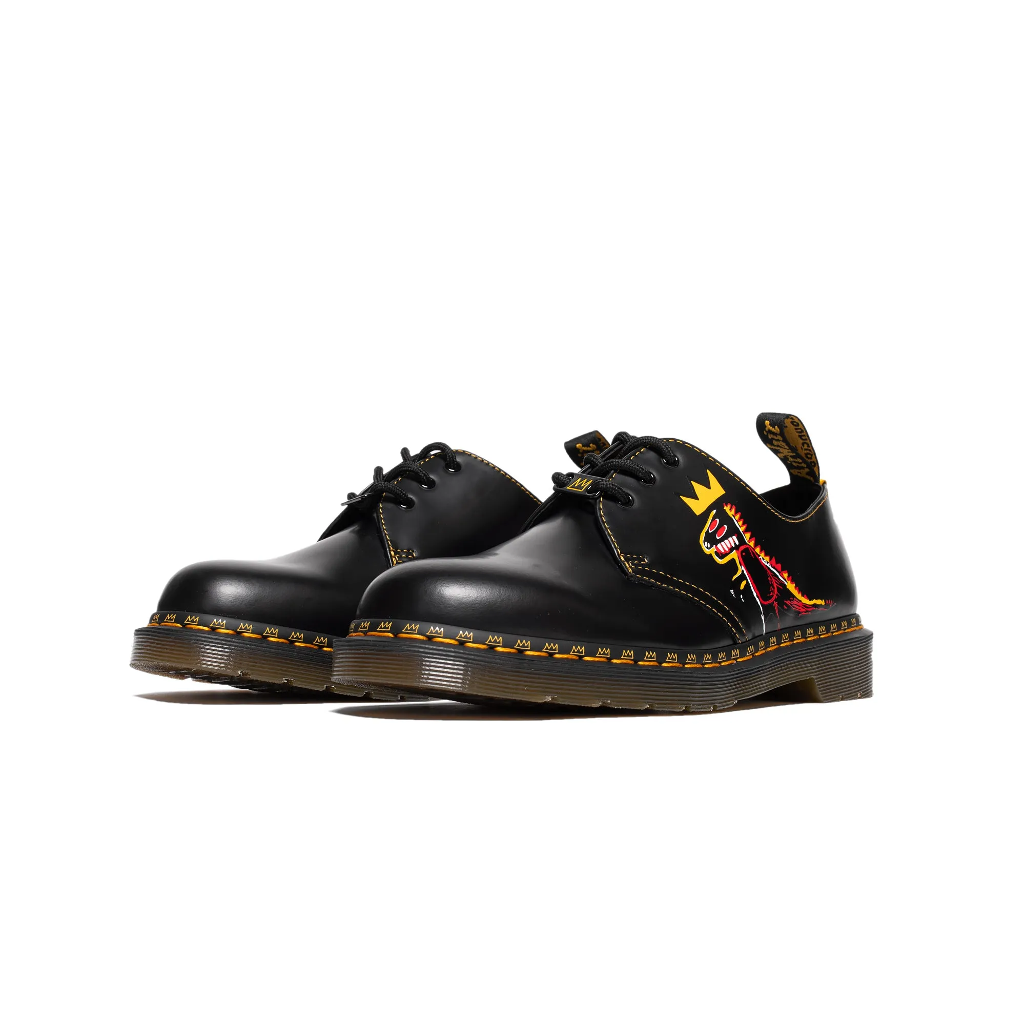 Dr. Martens Mens 1461 Basquiat Shoes 'Black'