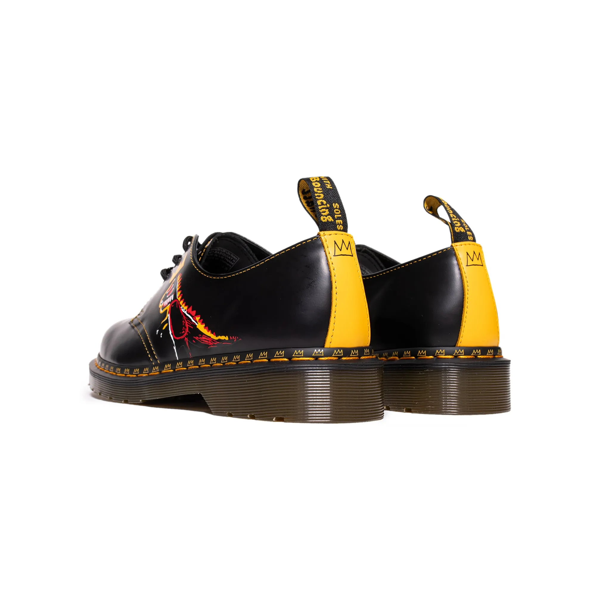 Dr. Martens Mens 1461 Basquiat Shoes 'Black'