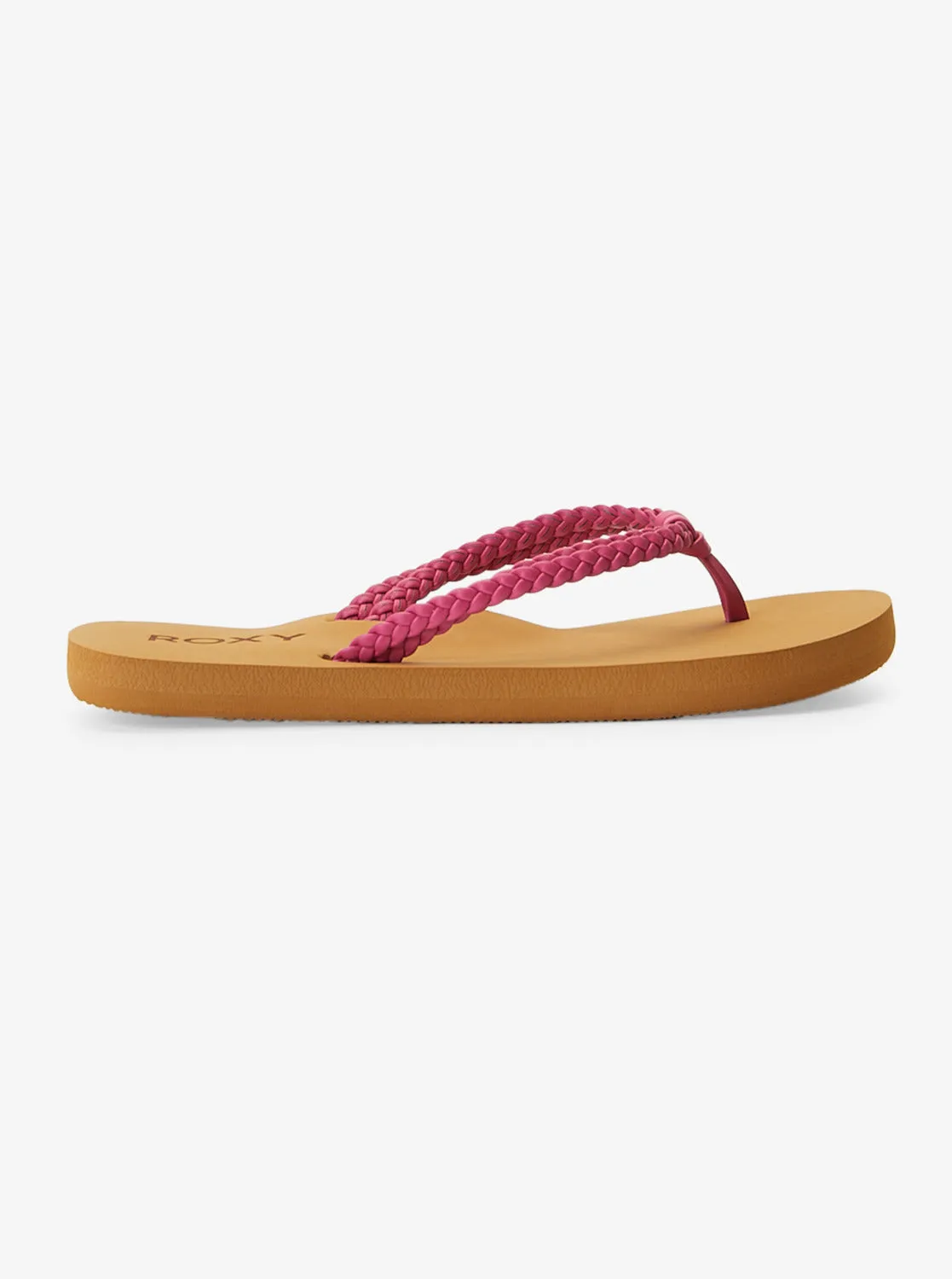 Girls 4-16 Costas Flip-Flops - Raspberry