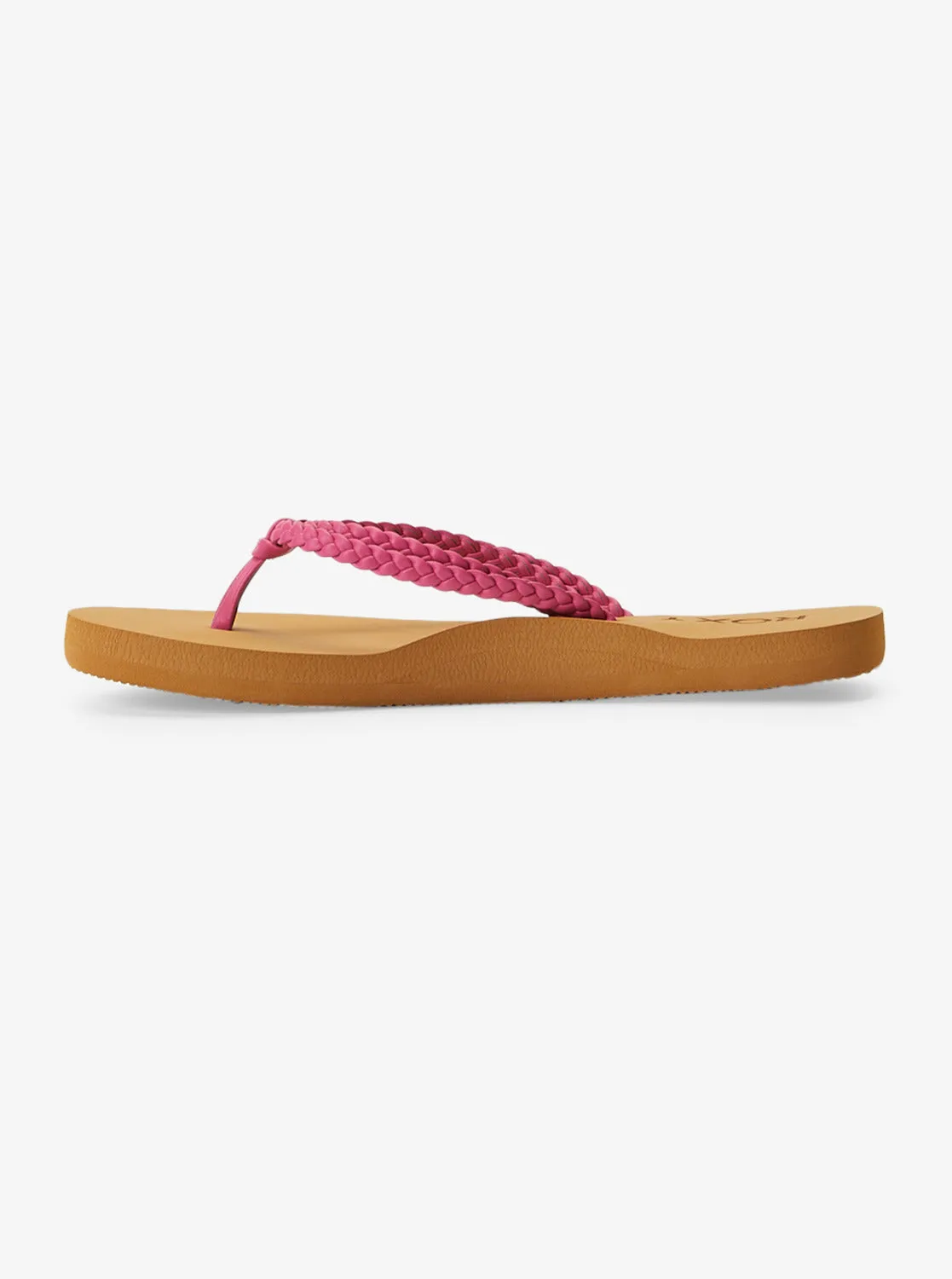 Girls 4-16 Costas Flip-Flops - Raspberry