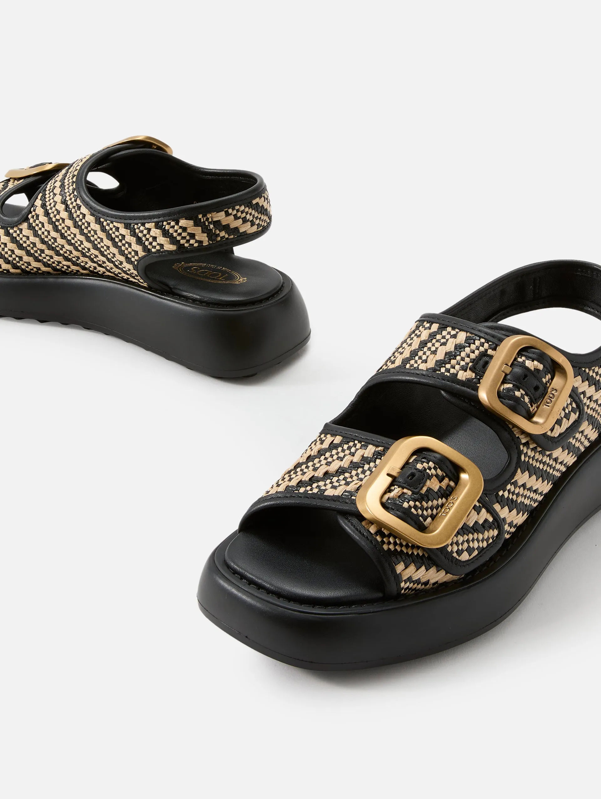 Gomma Raffia Sandal