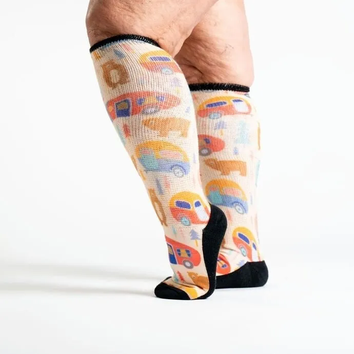 Happy Camper Non-Binding Diabetic Socks