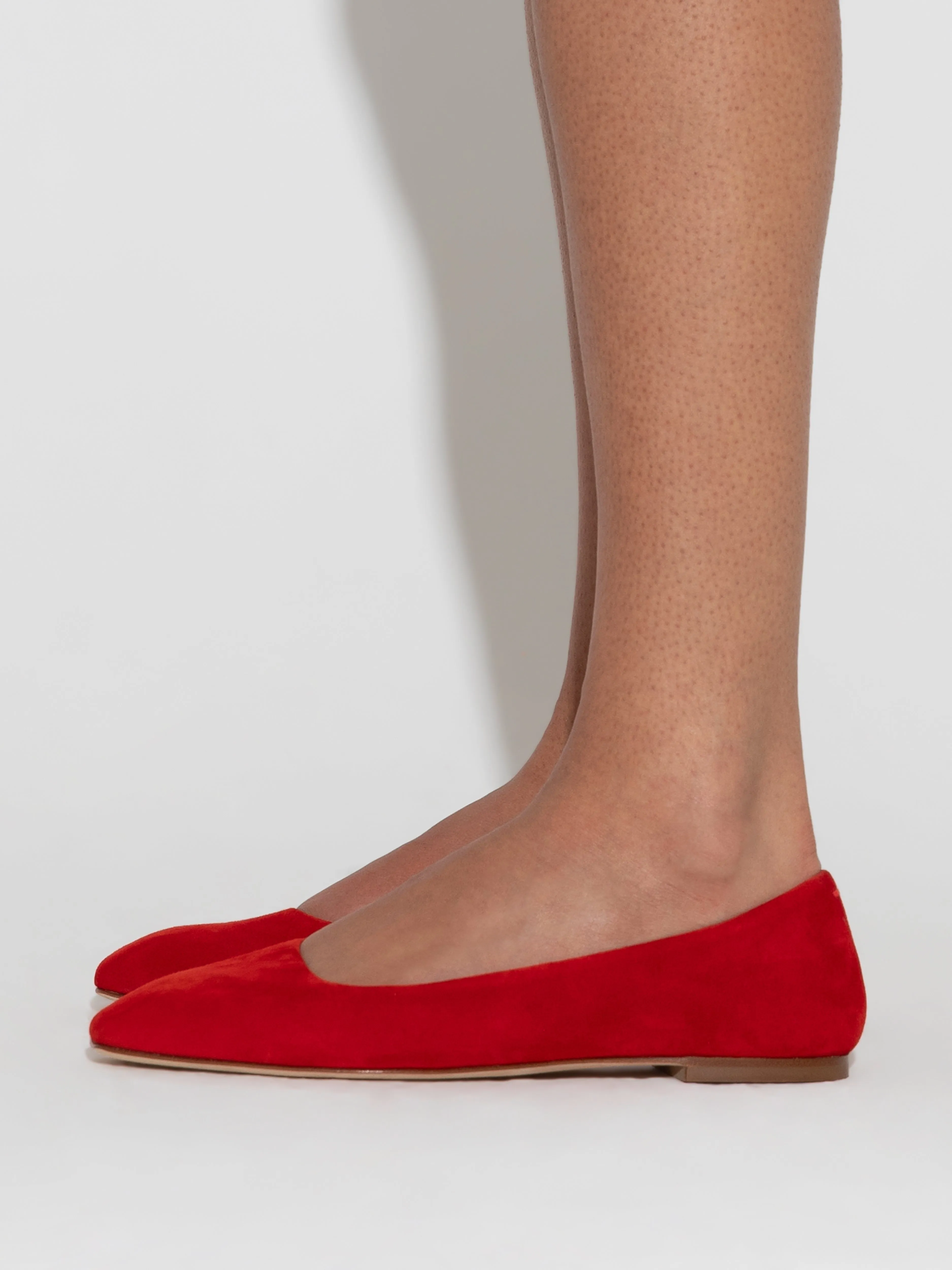 Ida Suede Ballet Flats