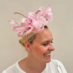 Libby Bea LB20/578 Feather and Pearl Fascinator