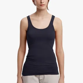 Long Jersey Tank - French Navy