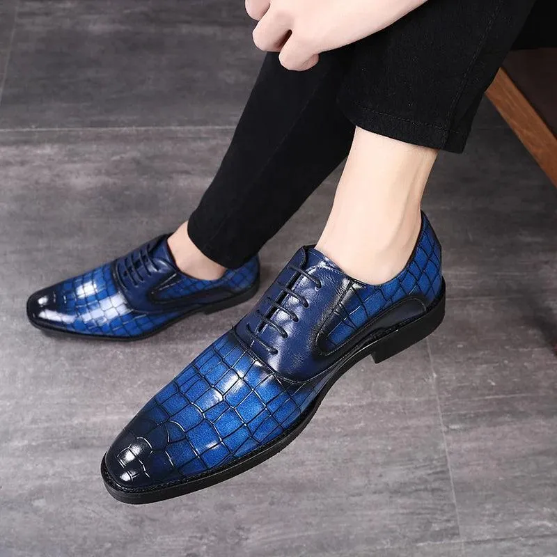 Men's Flat Formal Casual Shoes - Dress Party Business (FM1258)