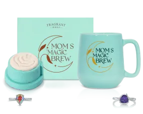 Mom Magic - "Mom's Magic Brew" - Candle and Bath Bomb Set