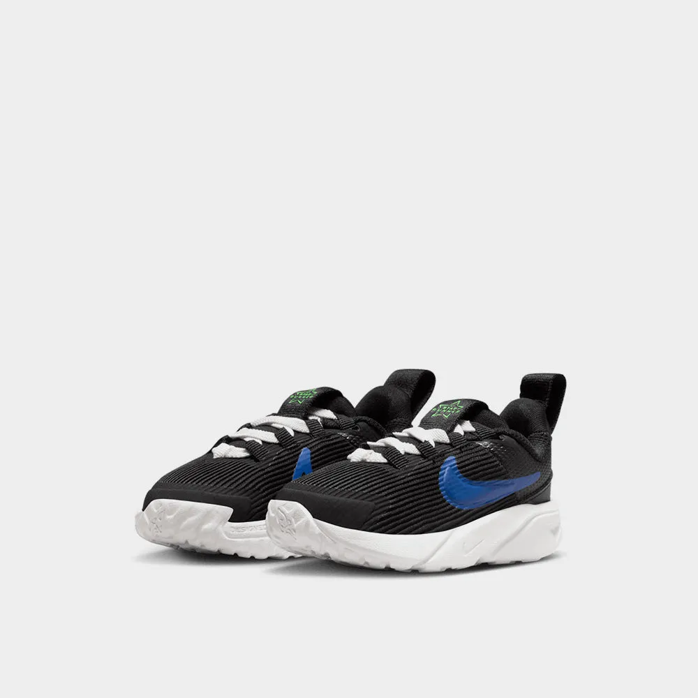 Nike Infants Star Runner 4 Sneaker Black/blue _ 181634 _ Black