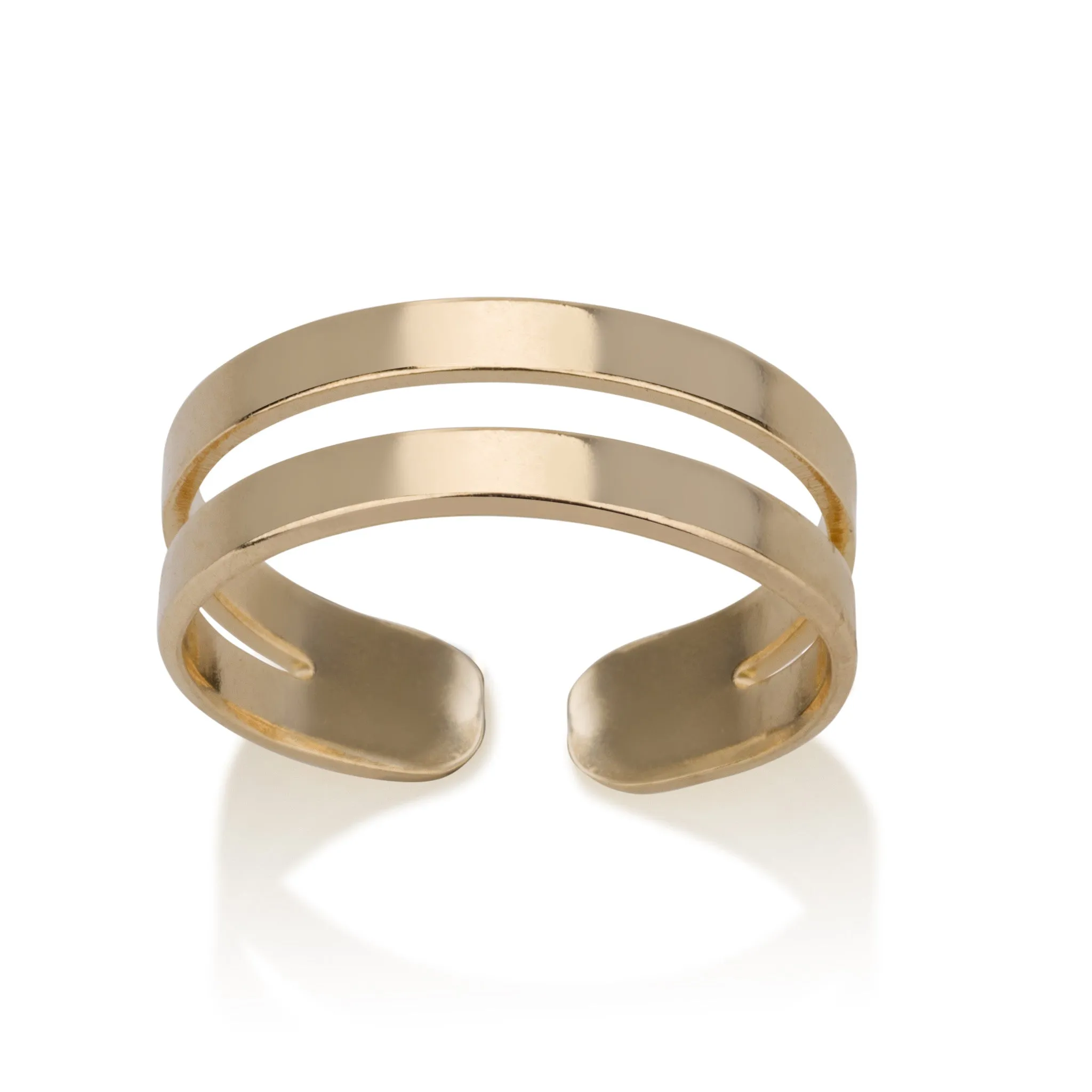 Open Band Knuckle Ring