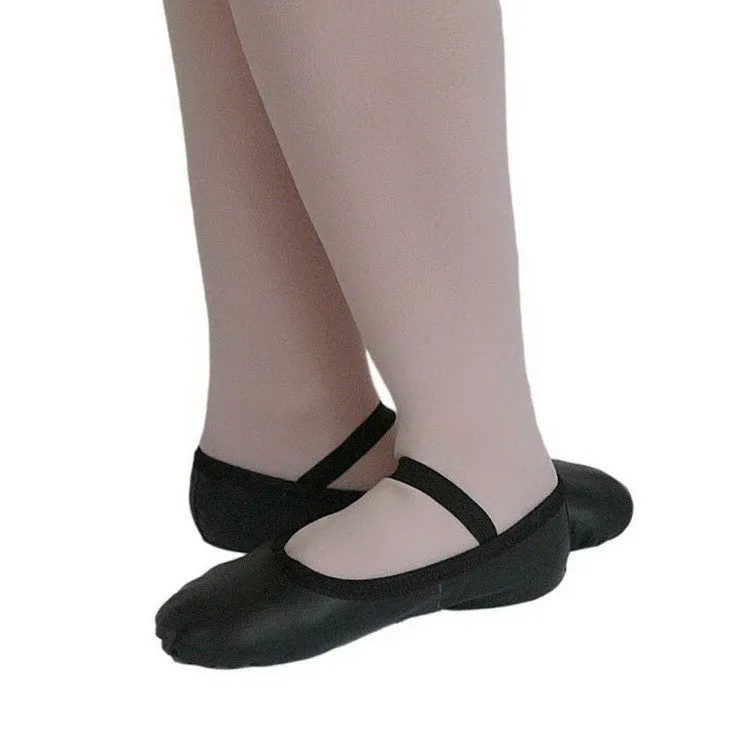 PW Dancewear Black Ballet Flats - Adult