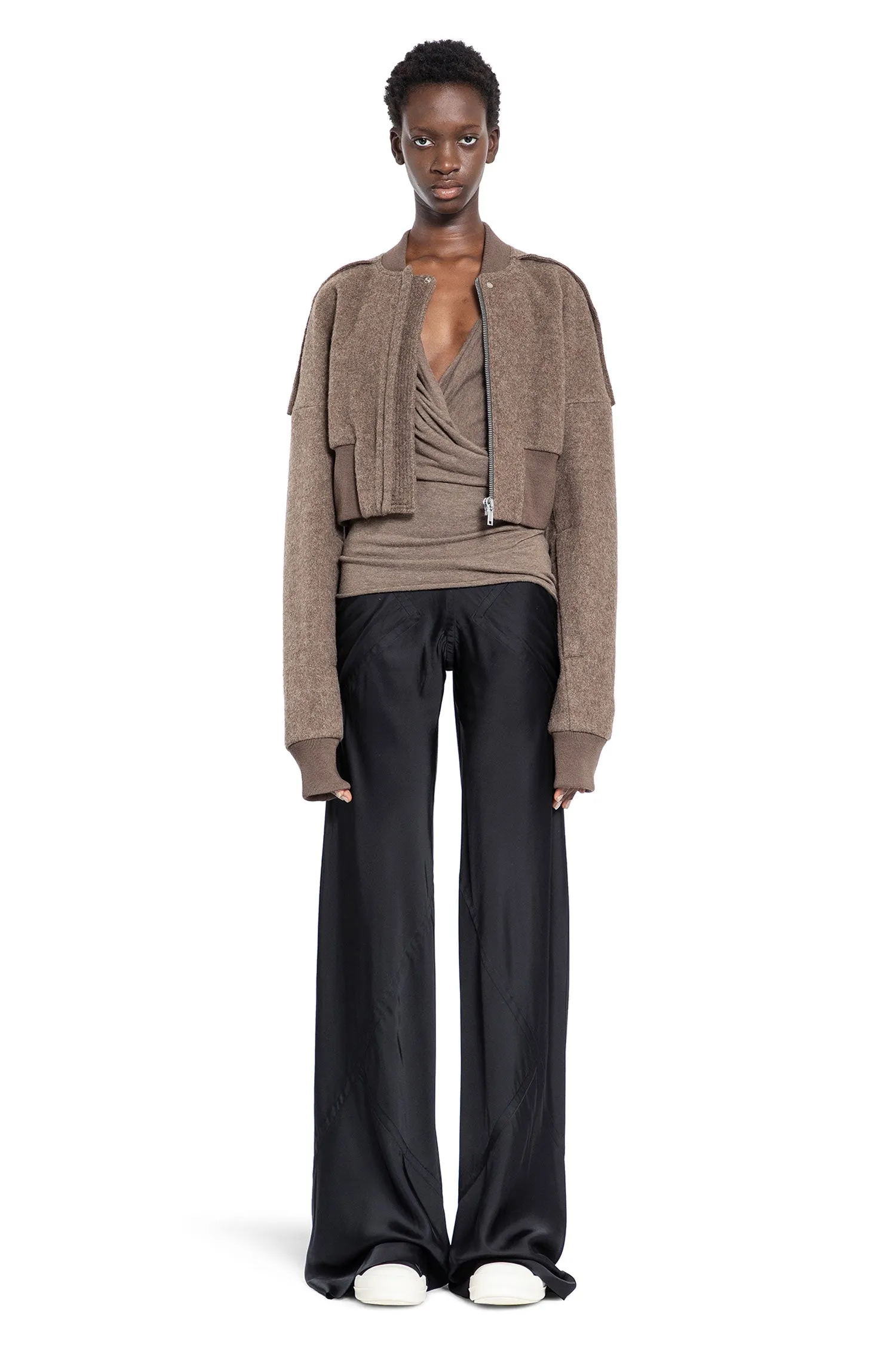 RICK OWENS WOMAN BROWN TOPS