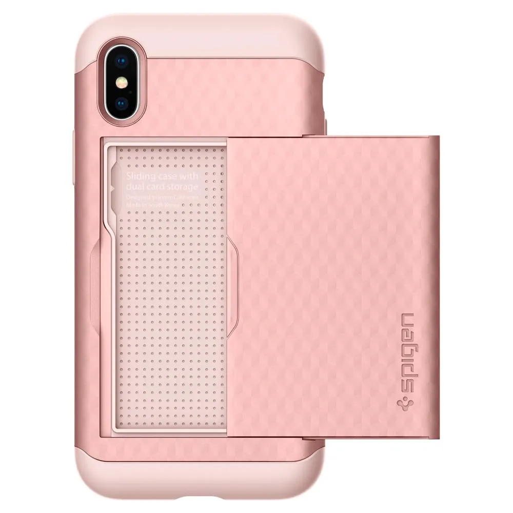 Spigen - Crystal Wallet for iPhone X / XS