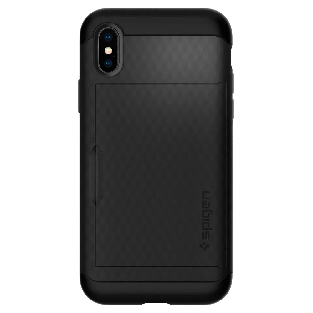 Spigen - Crystal Wallet for iPhone X / XS