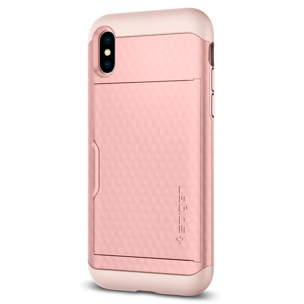 Spigen - Crystal Wallet for iPhone X / XS