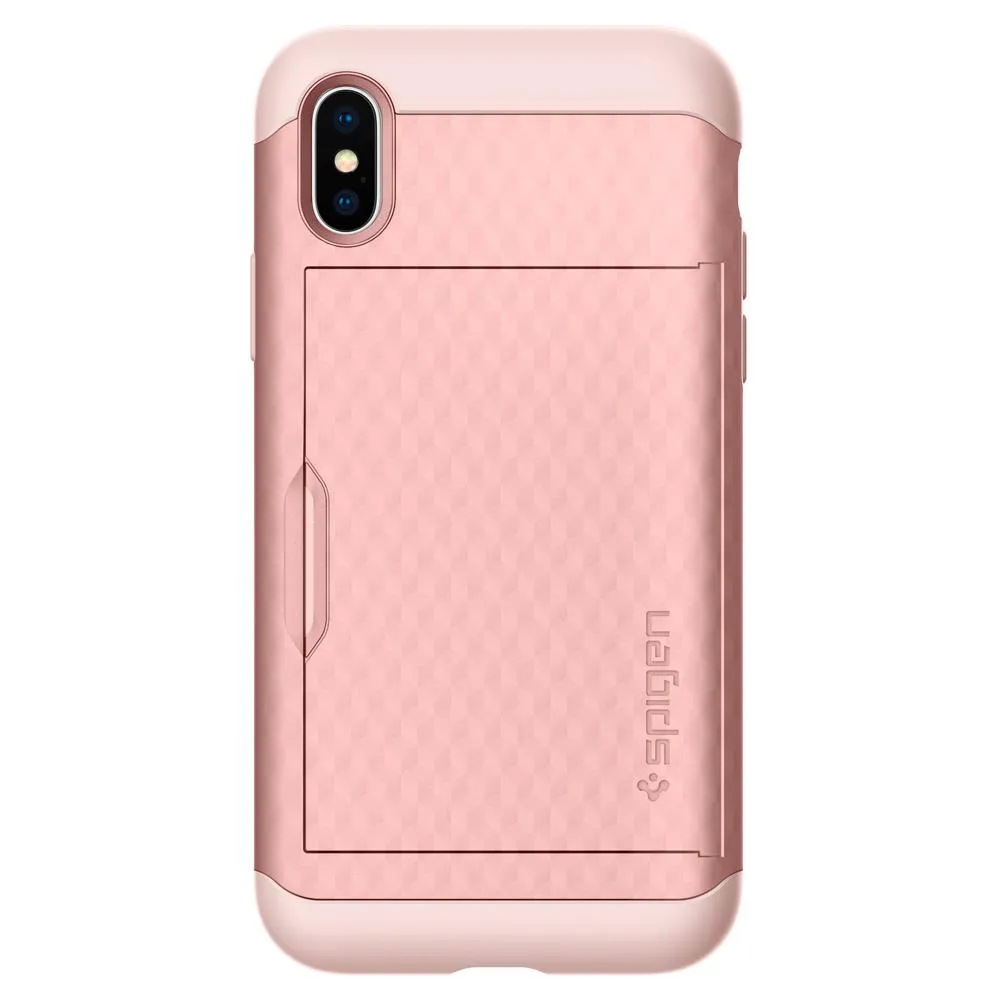 Spigen - Crystal Wallet for iPhone X / XS