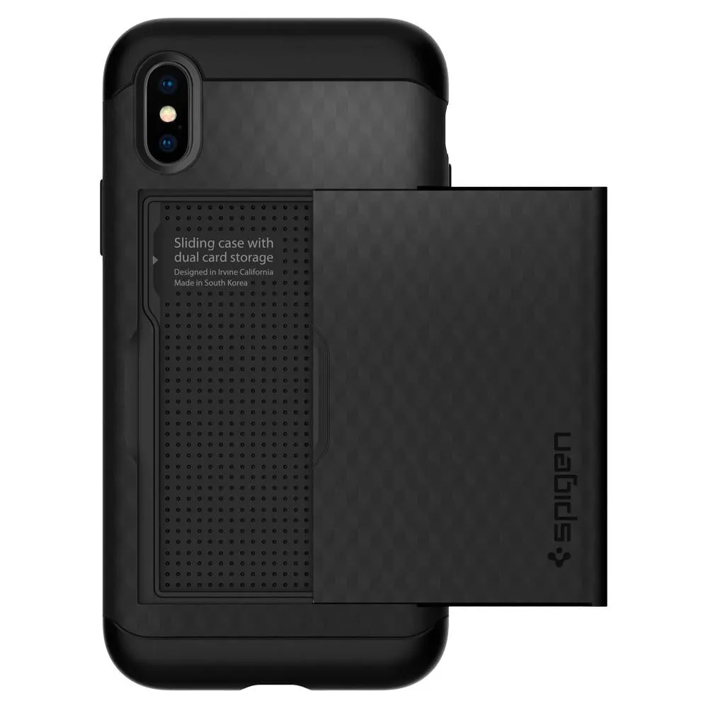 Spigen - Crystal Wallet for iPhone X / XS