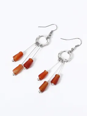 TANGY Silk (Gambiered Guangdong Silk) Earrings