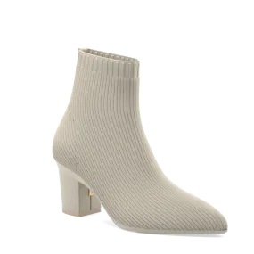 The Bootie Bone Knit   Block Heel Kit 3 Bone