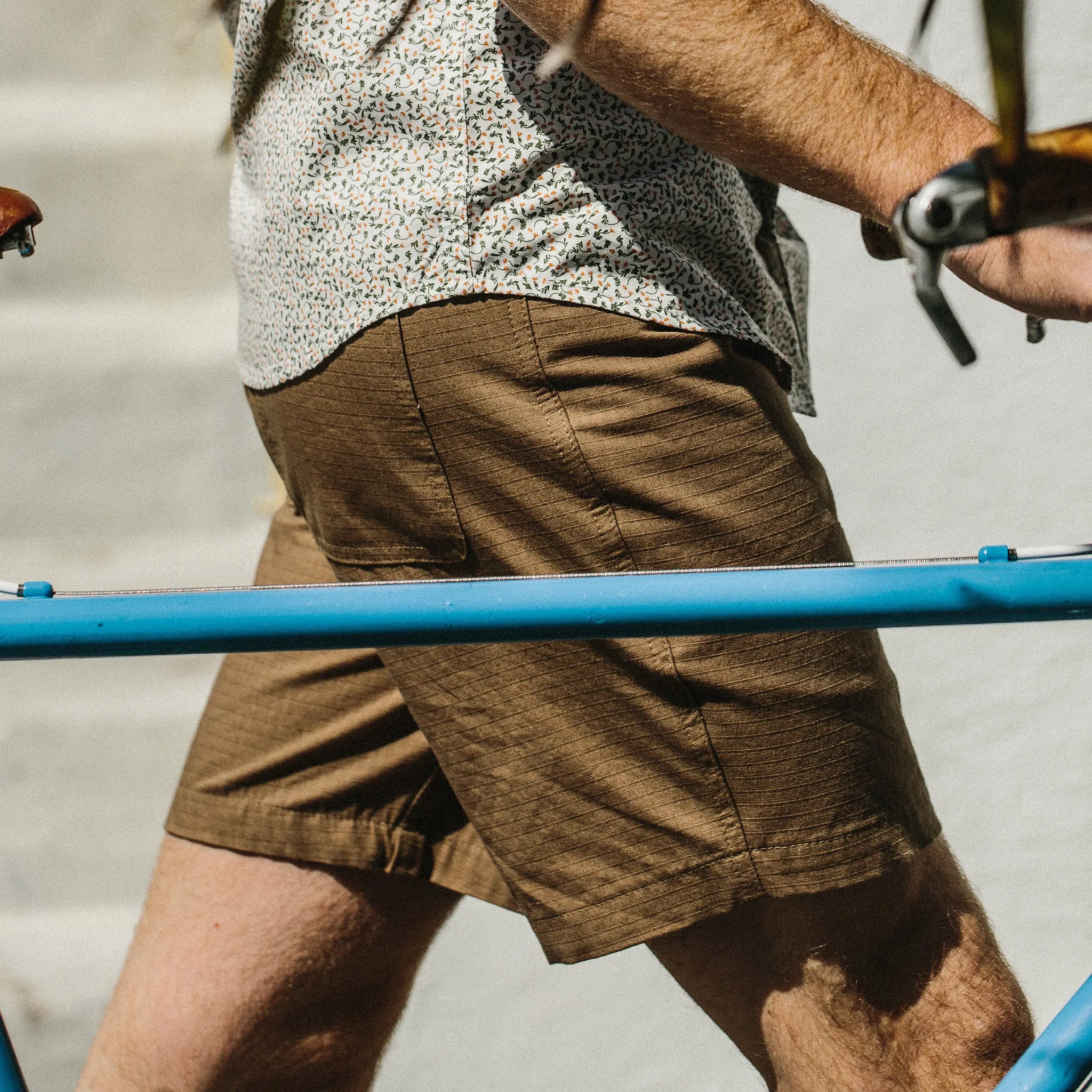 The Camp Short in British Khaki Ripstop