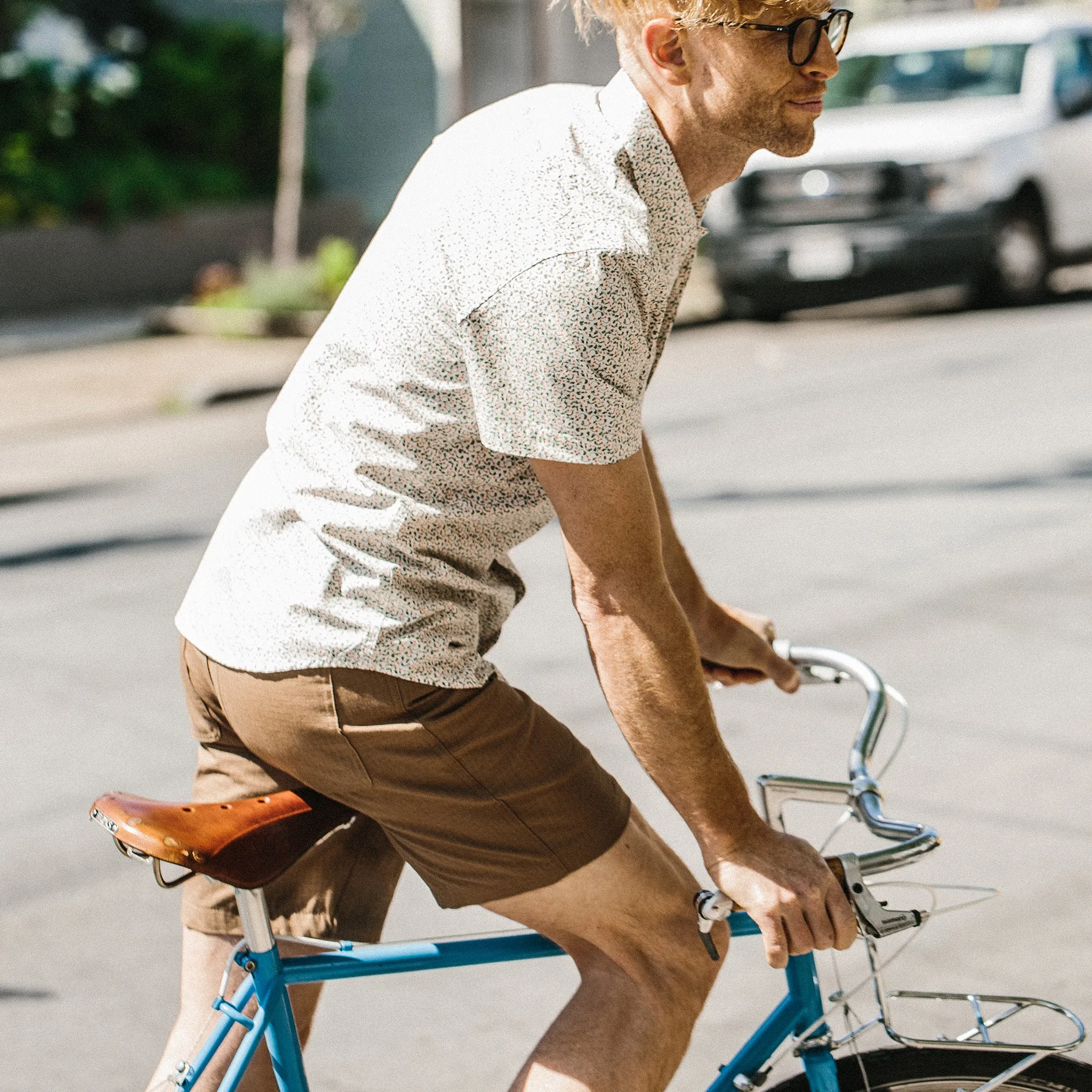 The Camp Short in British Khaki Ripstop