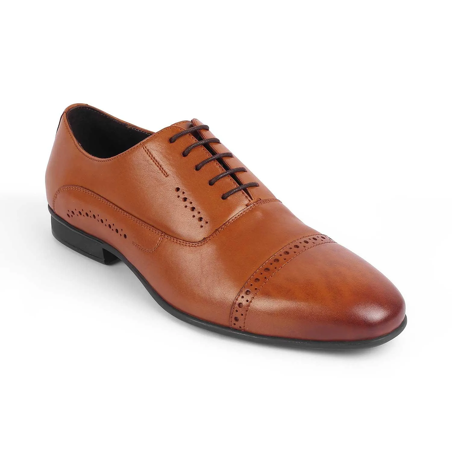 Tresmode Togford Tan Men's Oxford Lace Ups