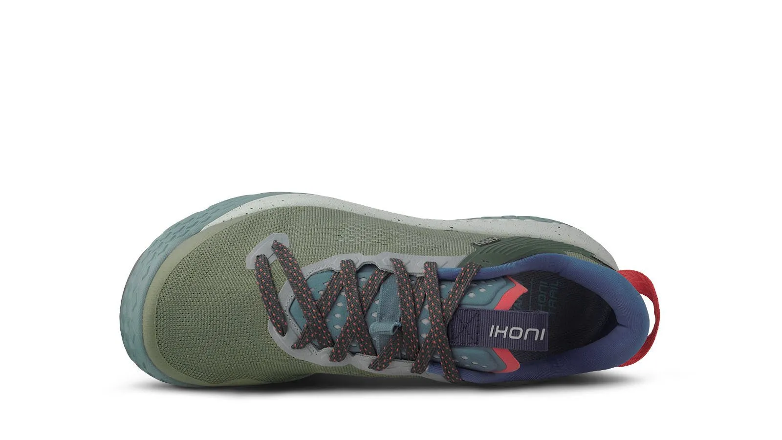 WOMEN'S IKONI TRAIL 1.0 - OIL GREEN / MINERAL BLUE